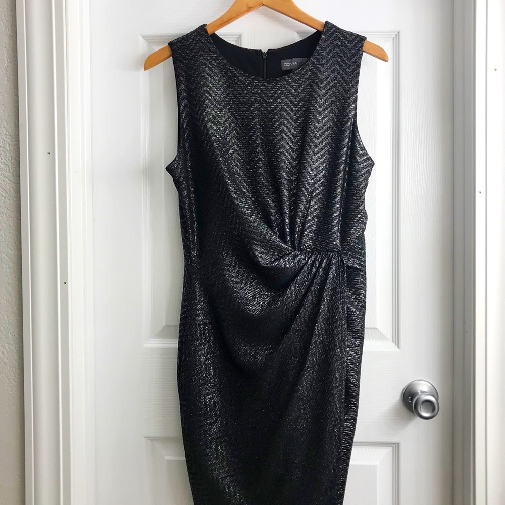 Side-Twist Sheath Dress - Donna Ricco
